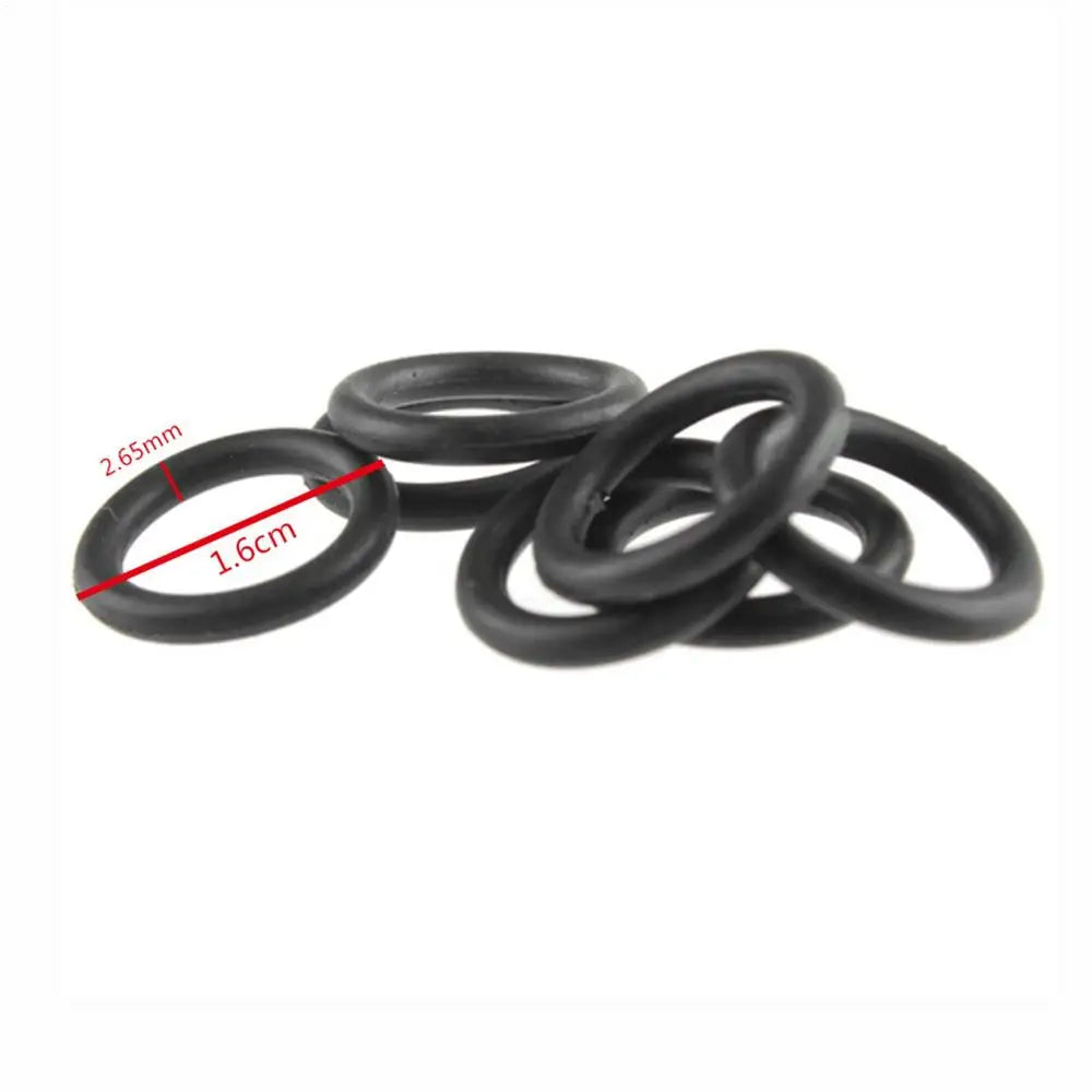 50-Piece Rubber O-Ring Set – Oil & Heat Resistant Sealing Washers