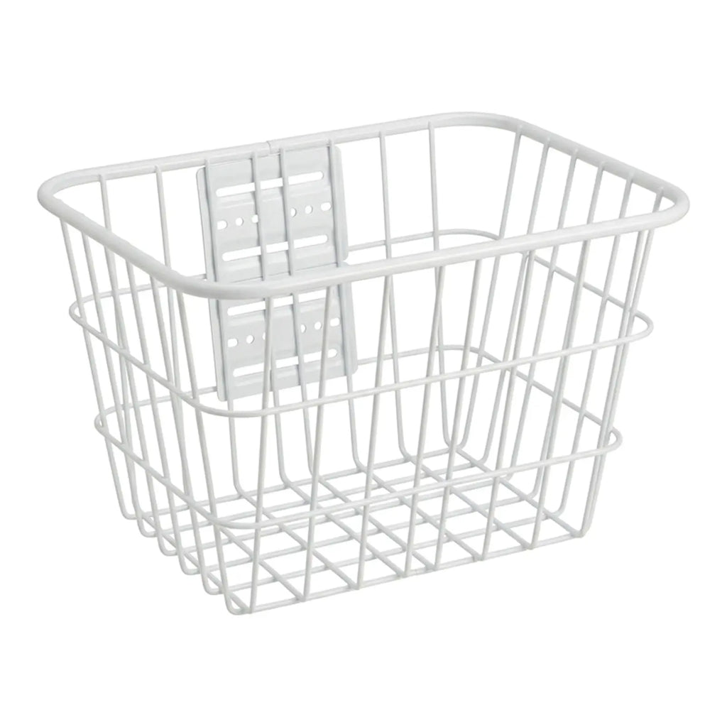 Metal Rear Bike Basket with Lid for Electric Bicycles