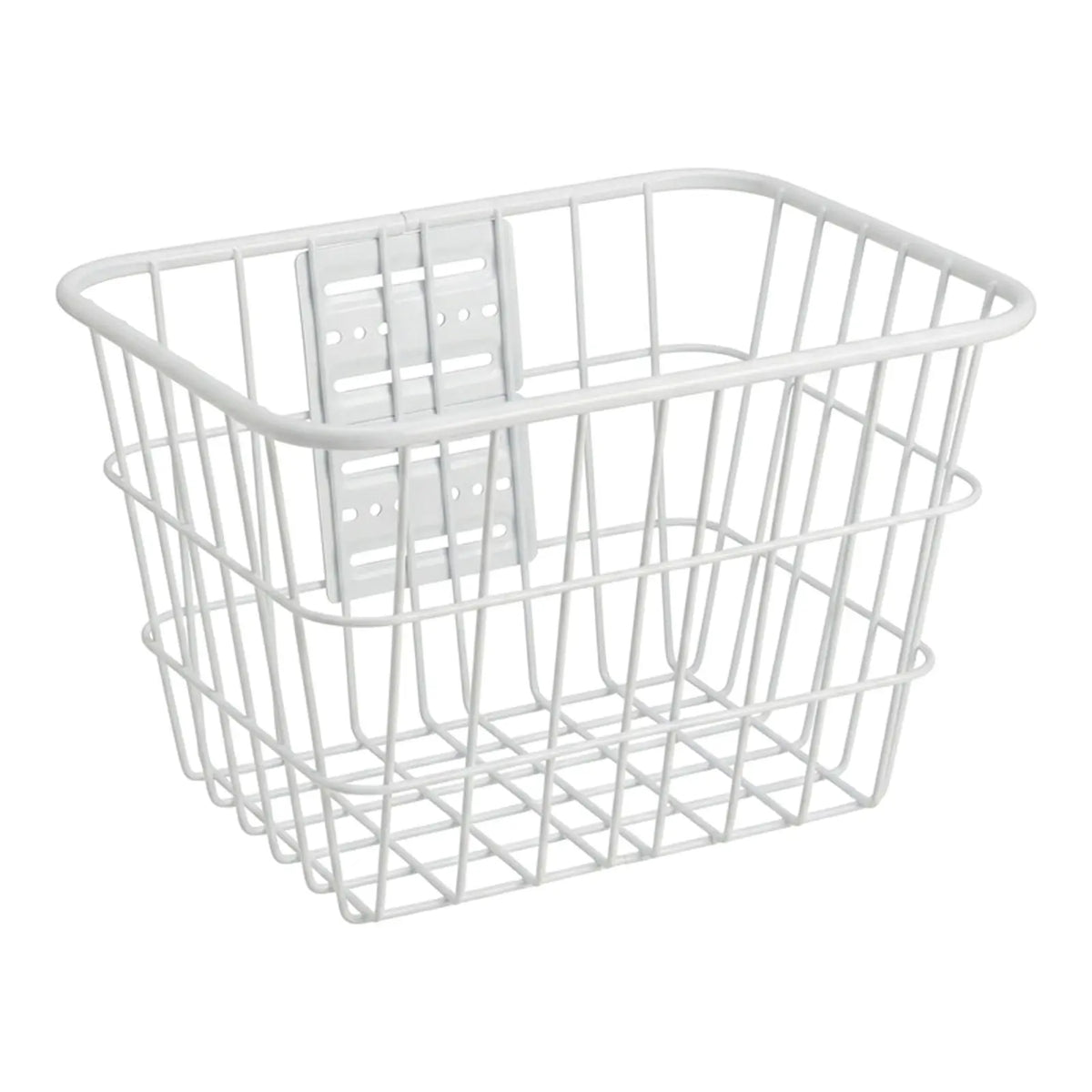 Metal Rear Bike Basket with Lid for Electric Bicycles