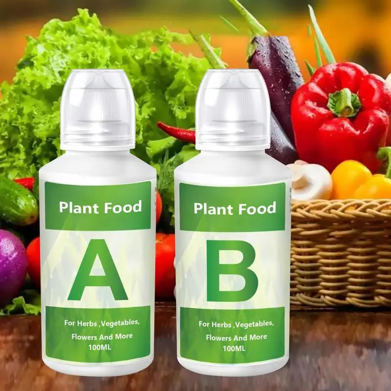 Fertilizer B Hydroponic Garden Plant Food Flowers Vegetables Grass