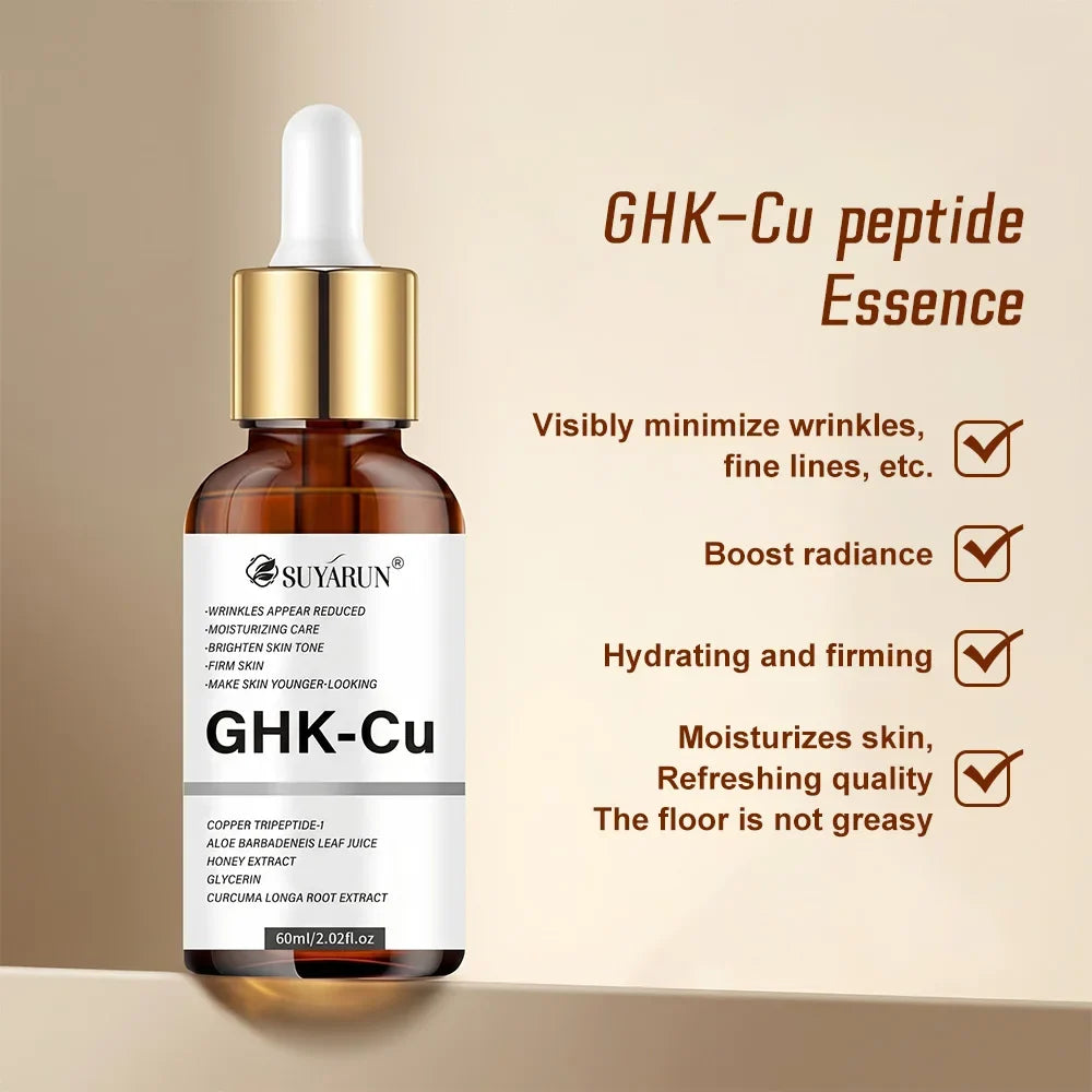 SUYARUN GHK-CU Face Serum – 24H Moisturizing & Anti-Aging