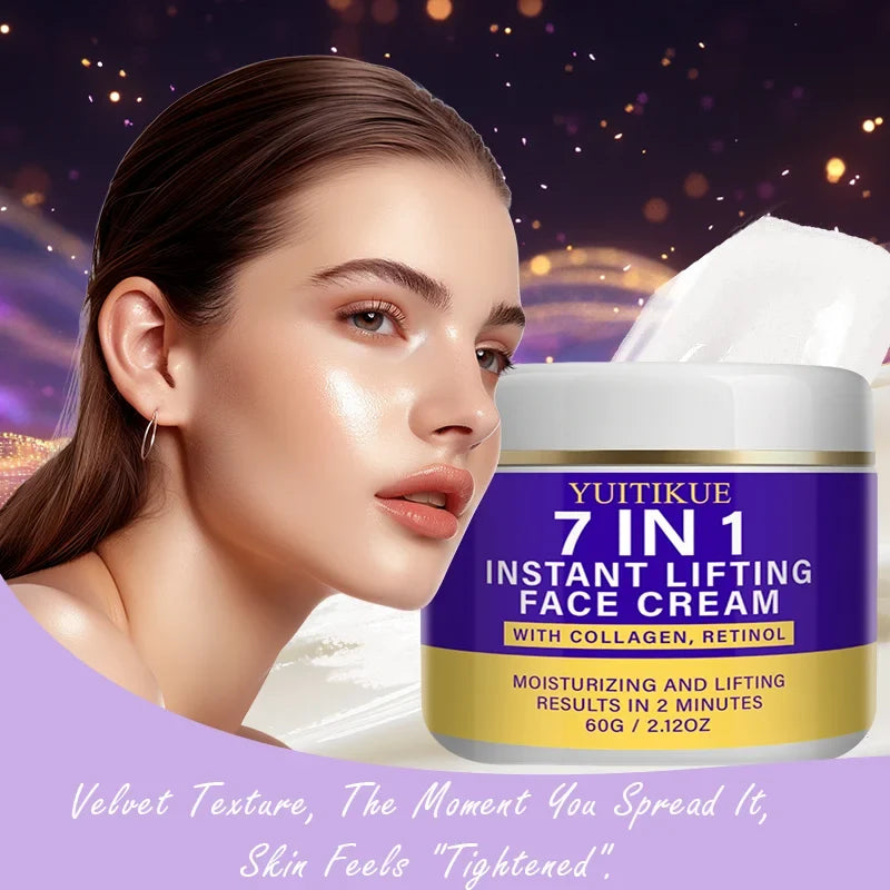 YUITIKUE 7-in-1 Lifting Cream – Collagen, Retinol & Hyaluronic Acid