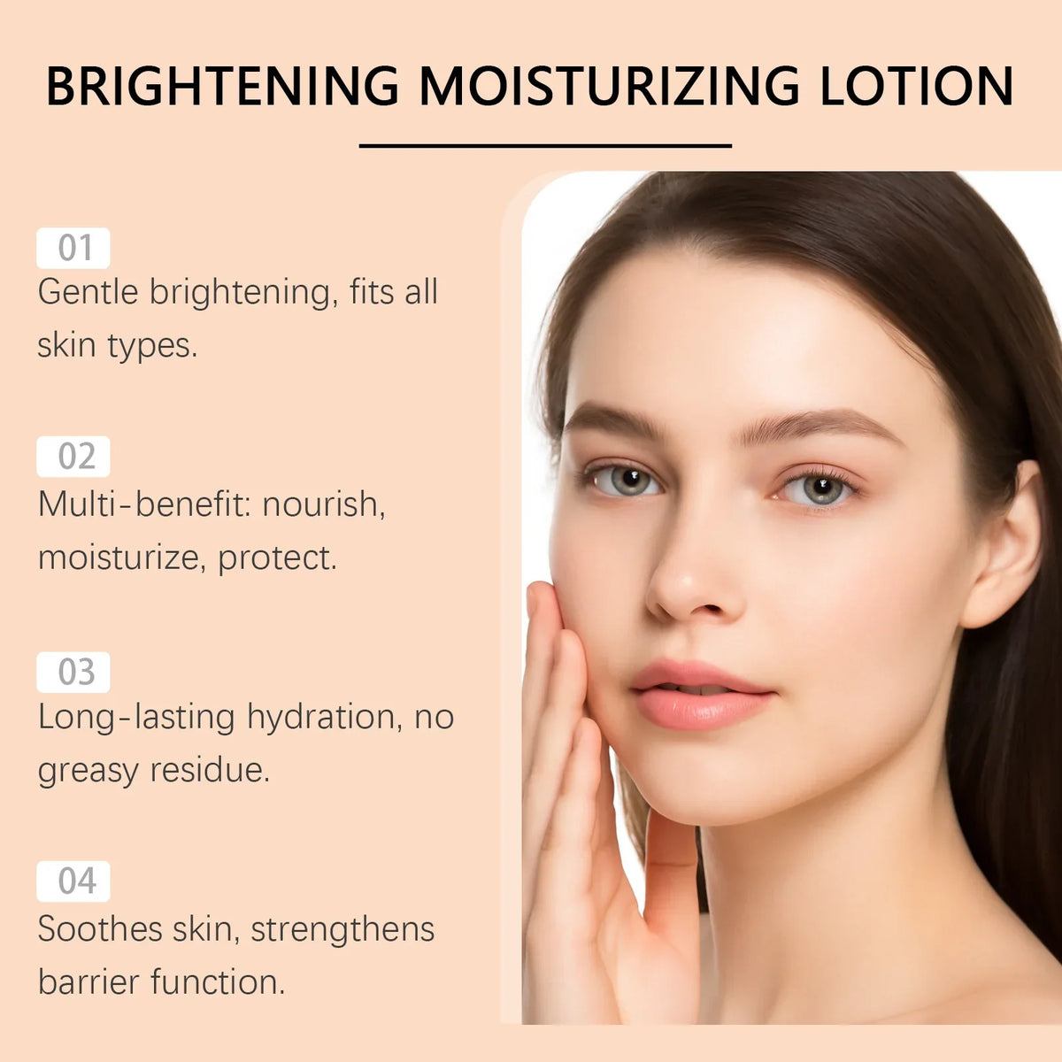 Brightening Moisturizing Face Lotion – Hydrate & Glow Daily
