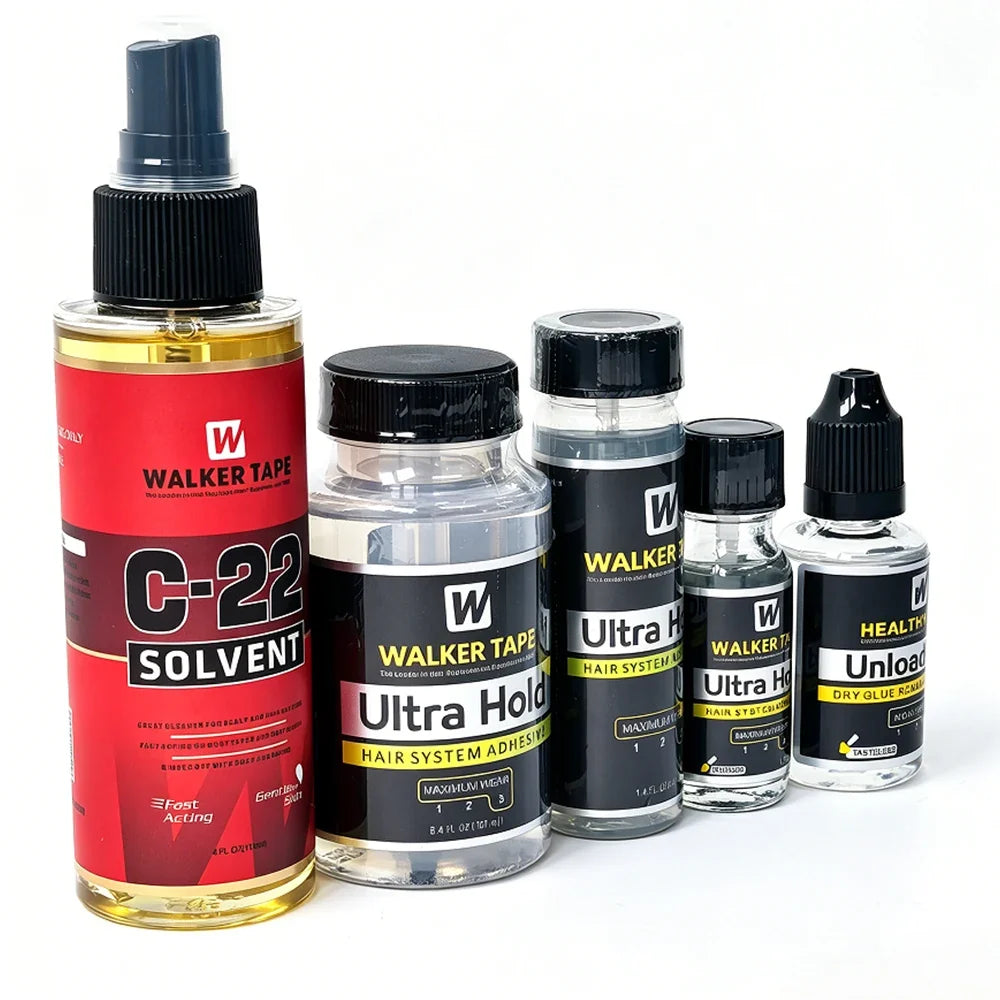 Walker Tape Ultra Hold Hair Adhesive & C22 Remover 4oz