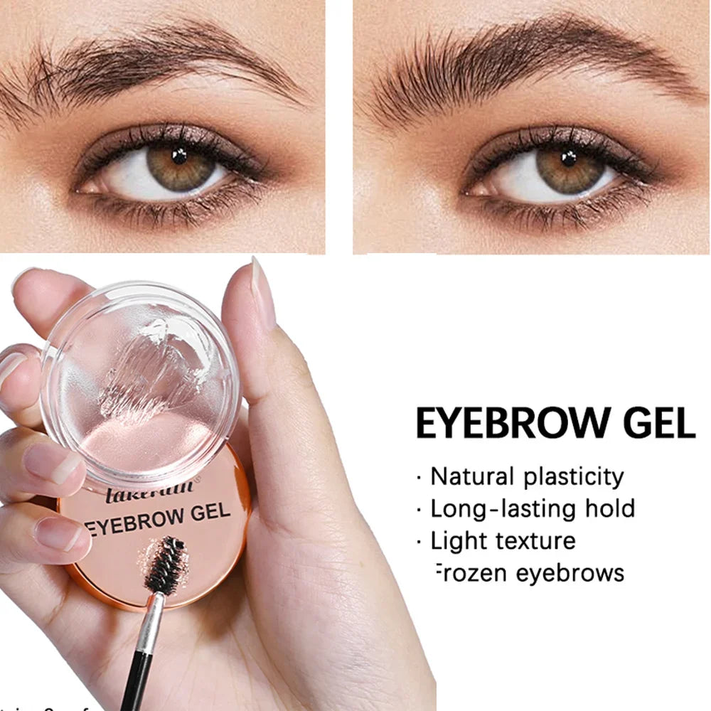 3D Waterproof Eyebrow Styling Gel Cream & Brush | Wild Brow