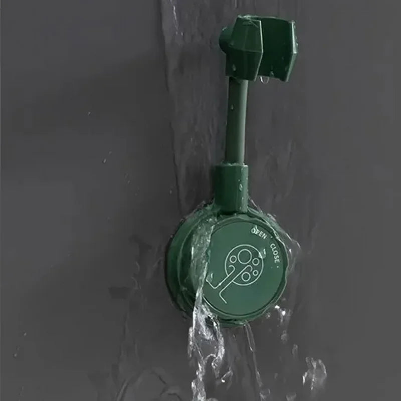 Adhesive Shower Head Mount Cartoon Design Holder 360 Degree
