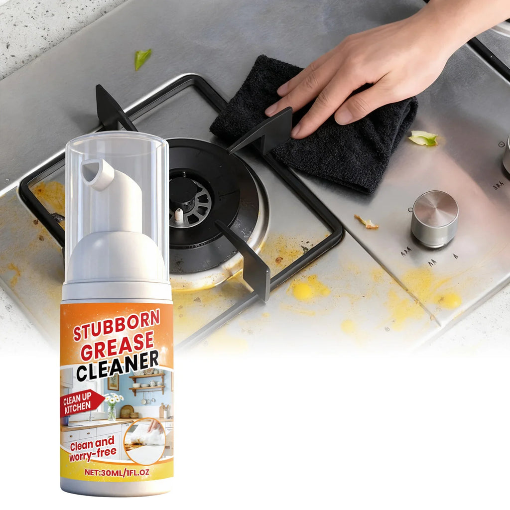 Kitchen Degreaser Foam Spray – Stove & Range Hood Cleaner