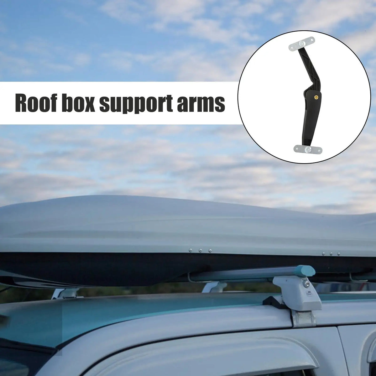 Roof Box Support Arm – Shock Absorbing, Rustproof Car Carrier