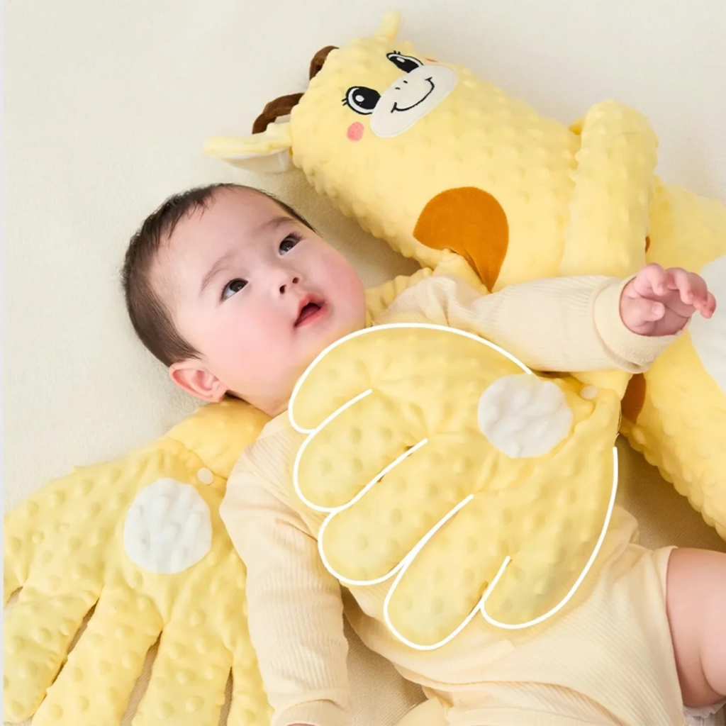 Infant Sleep Patting Toy – Animal Cushion for Babies 0–12M