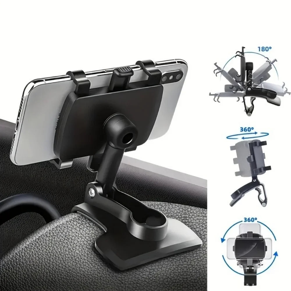 Universal Dashboard Car Phone Holder | 900° GPS Mount