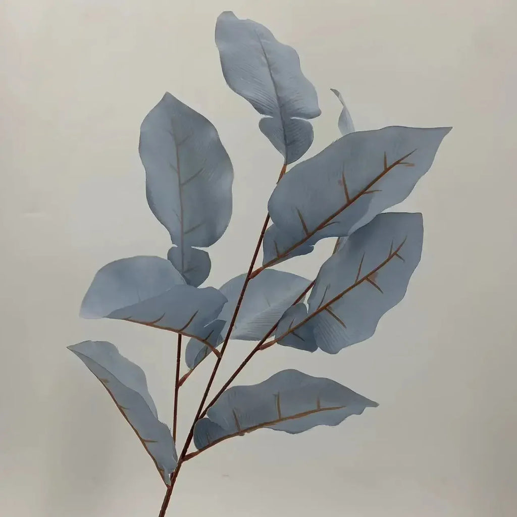 Simulated Large Orange Leaf Decoration Garden Bonsai Dried Flower
