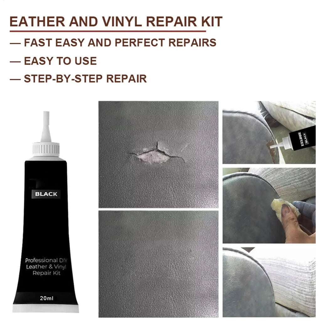 20ml Leather Repair Gel – Color Restore Paste for Cars & More