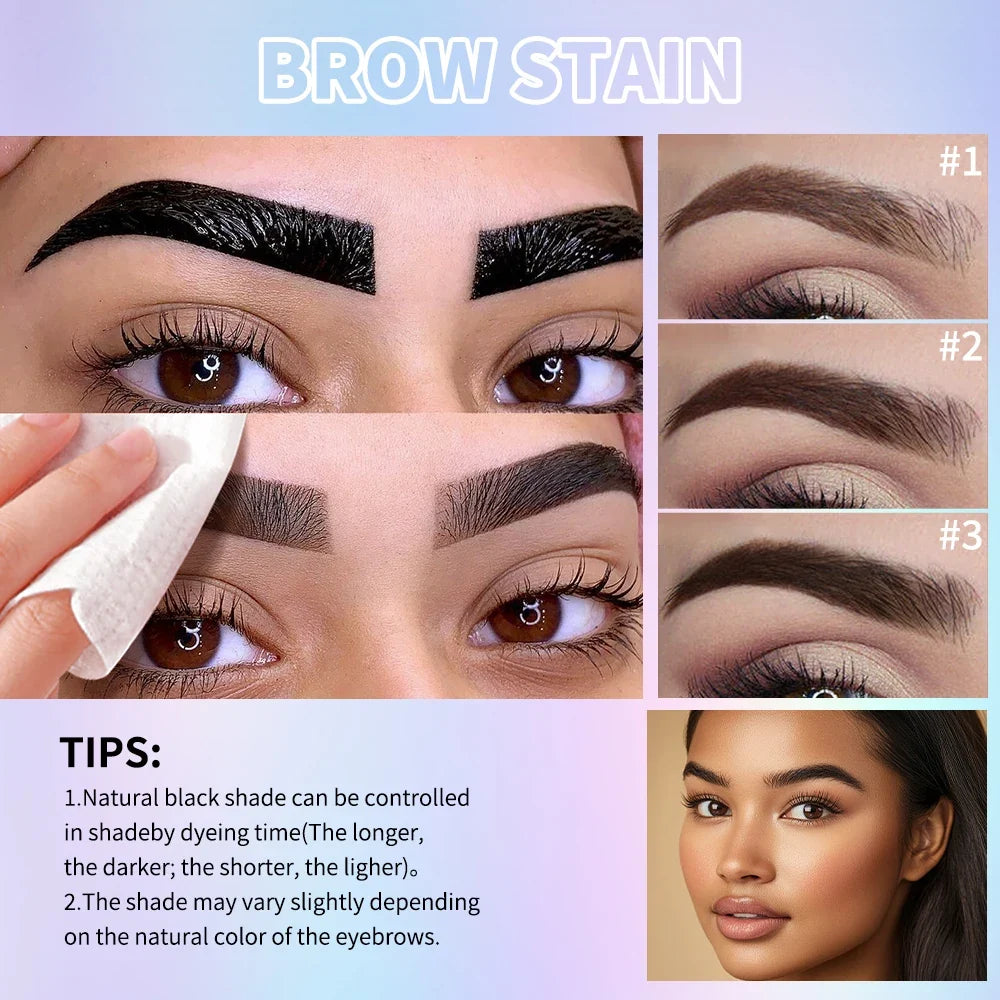 Lakerain Brow Stain & Go Masque – Waterproof Eyebrow Tint