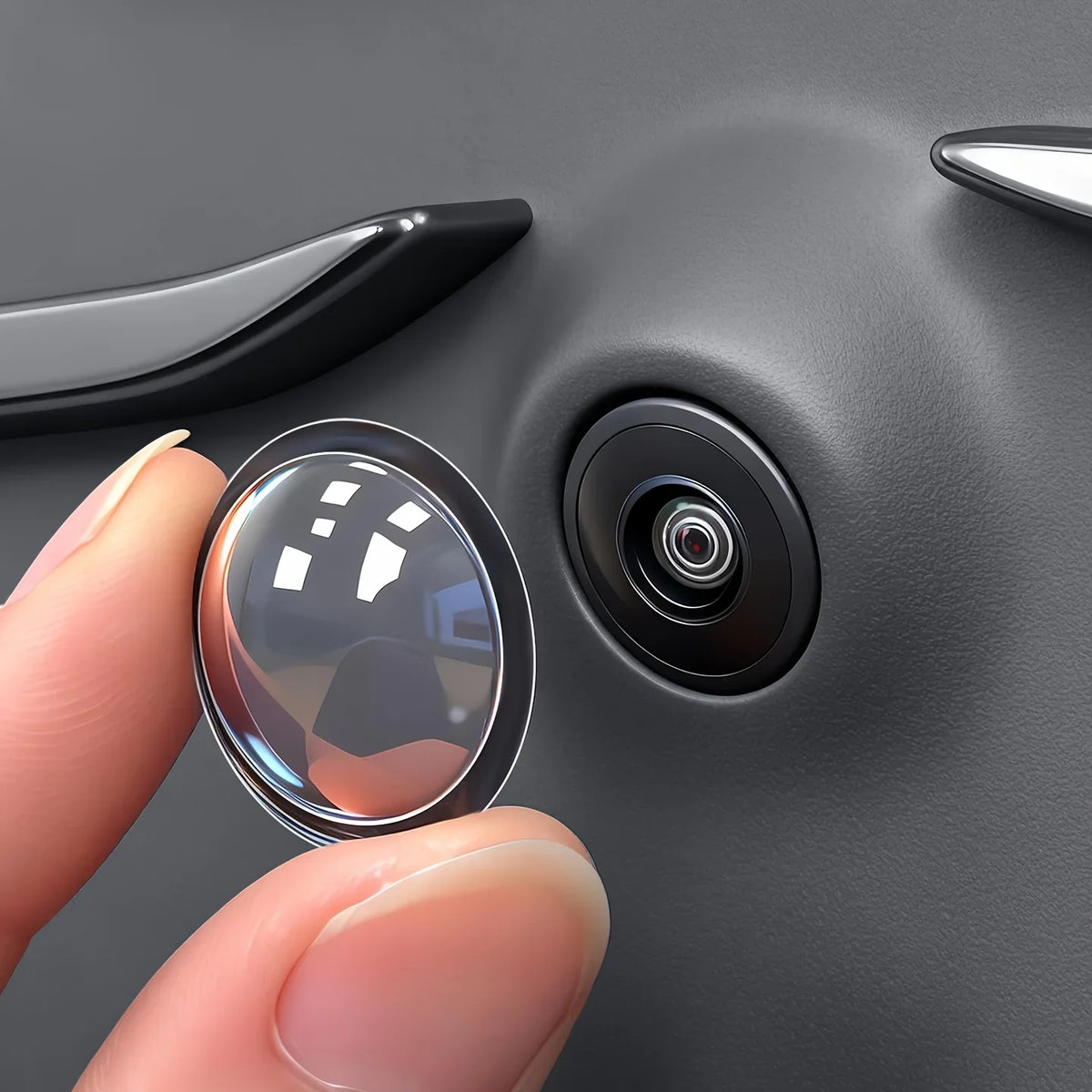 2-Pack Car Camera Lens Protector | 360° Waterproof Dustproof