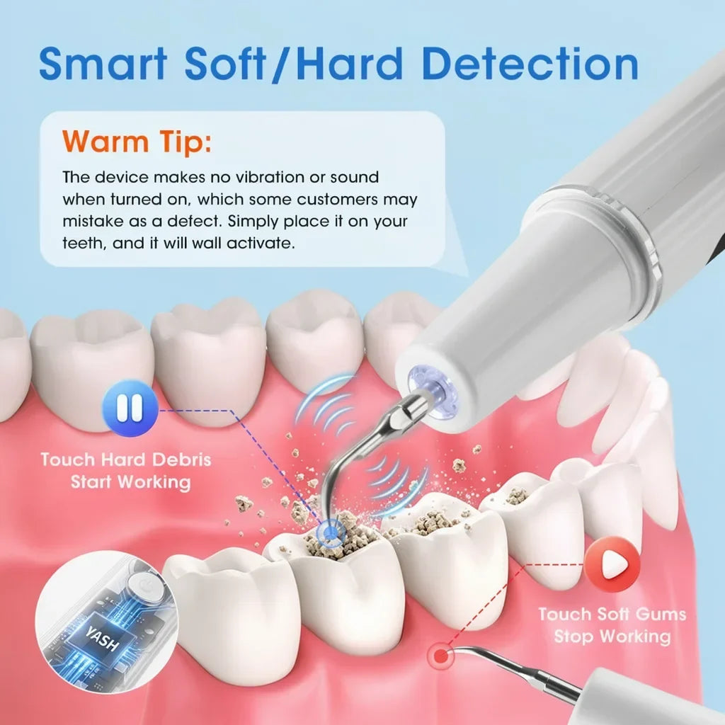AFDEAL Sonic Teeth Cleaner – 5 Modes, UV Sanitizing, IPX6