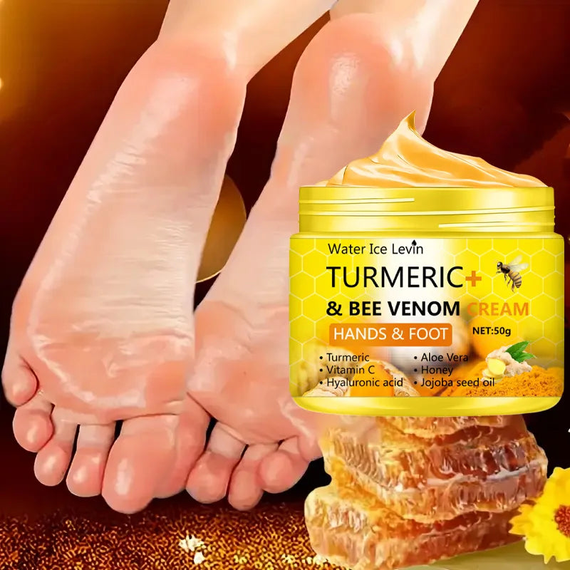 Turmeric & Bee Venom Hand & Foot Repair Cream – 50g