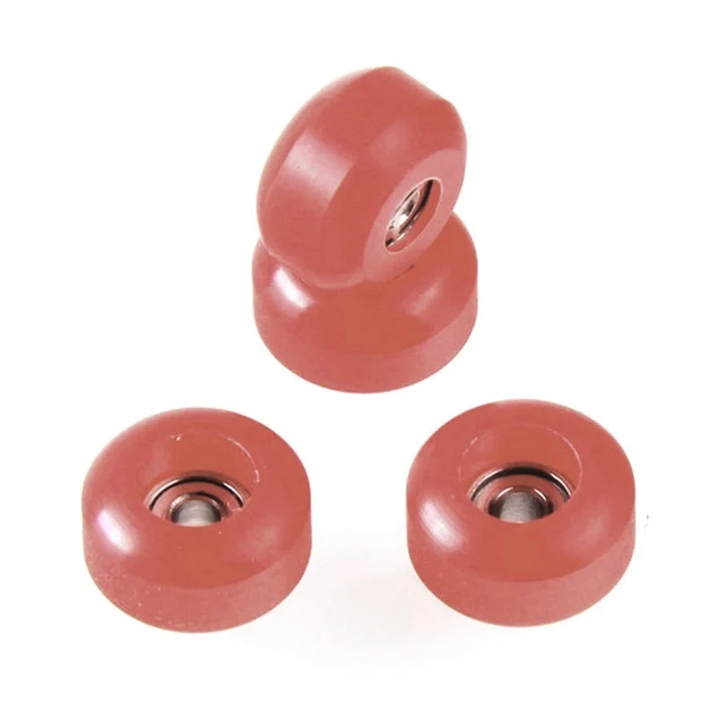 4-Pack Bearing Wheels for Mini Finger Skateboard & Scooter