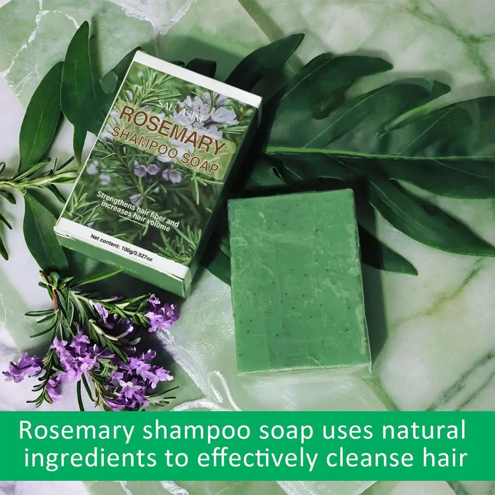 Rosemary Shampoo Bar – Organic Solid Shampoo for Hair Growth