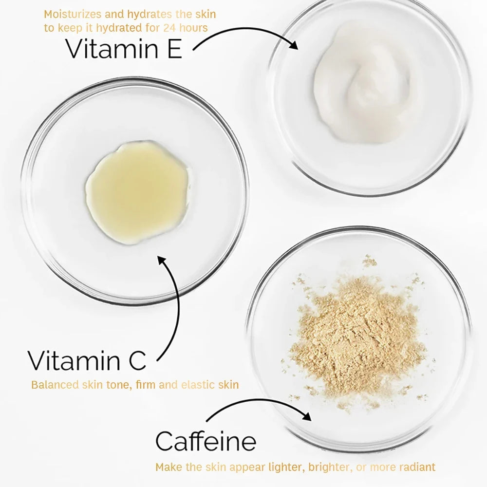 SUYARUN Anti-Aging Eye Cream – Vitamin C, Caffeine & Retinol