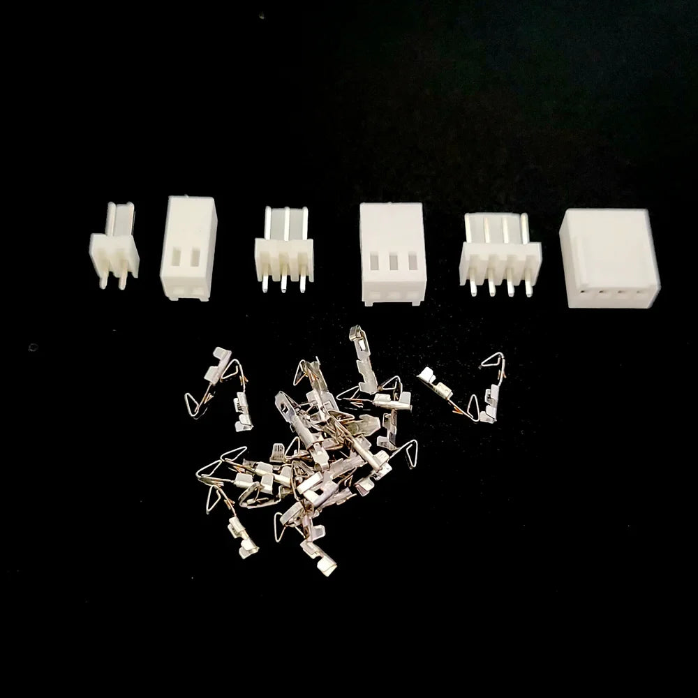 KF2510 Kits 50 Sets 2p 3pin 4 Pin Pitch Electrical Connector Box Male
