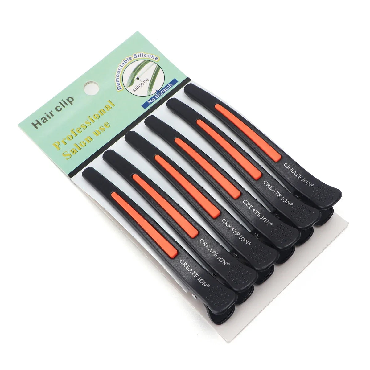 6-Pack Seamless Hair Clips | Salon Sectioning Barrettes