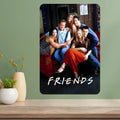 Friends TV Show Metal Poster Sign – Retro Aluminum Wall Décor
