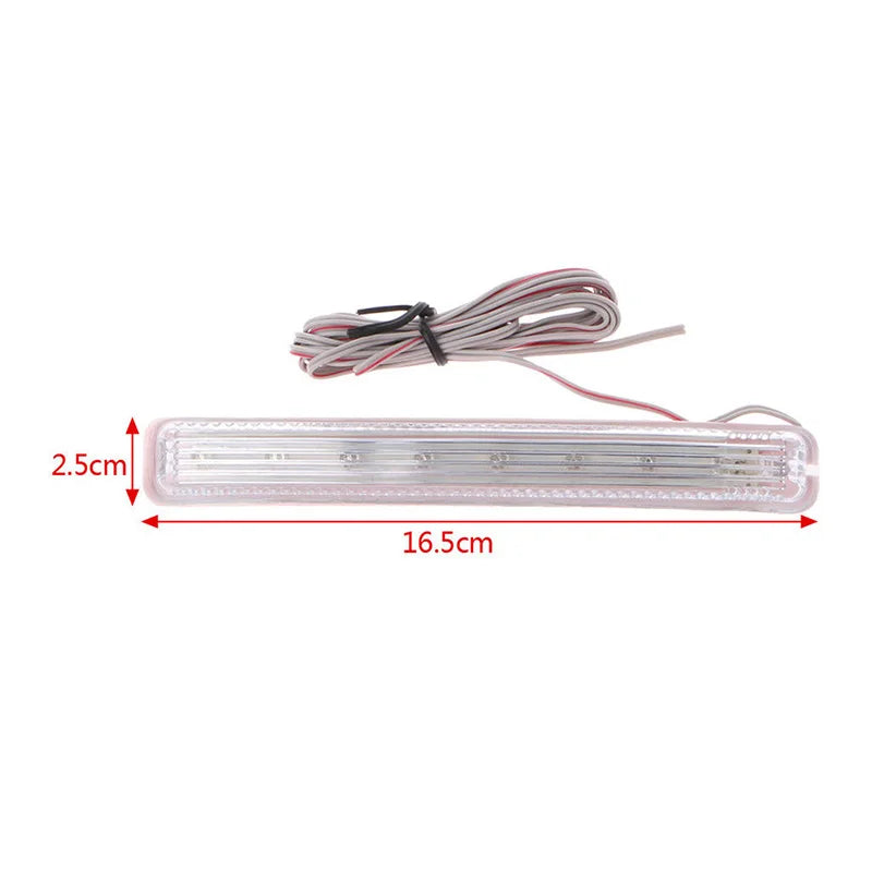 2-Pack Amber 9 SMD LED Rearview Mirror Turn Signal Lights 12V