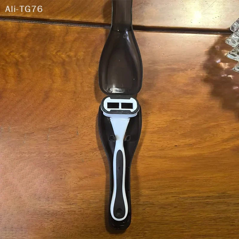 Clear Plastic Razor Storage Case | Travel Shaver Box
