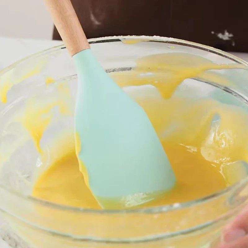 Silicone Baking Scraper – Non-Stick Butter & Chocolate Spatula