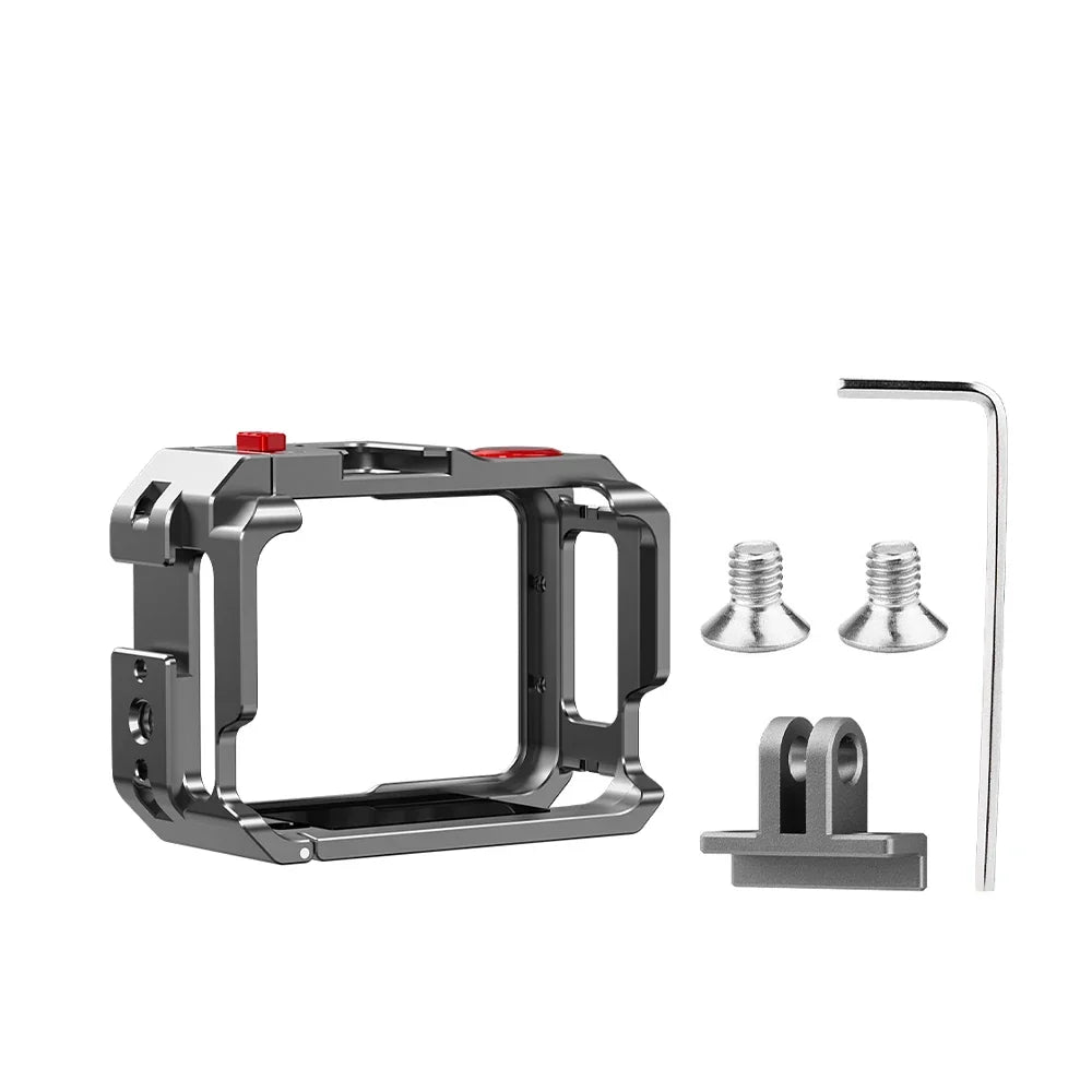 Metal Cage Frame for Insta360 Go Ultra | Quick-Release Accessory
