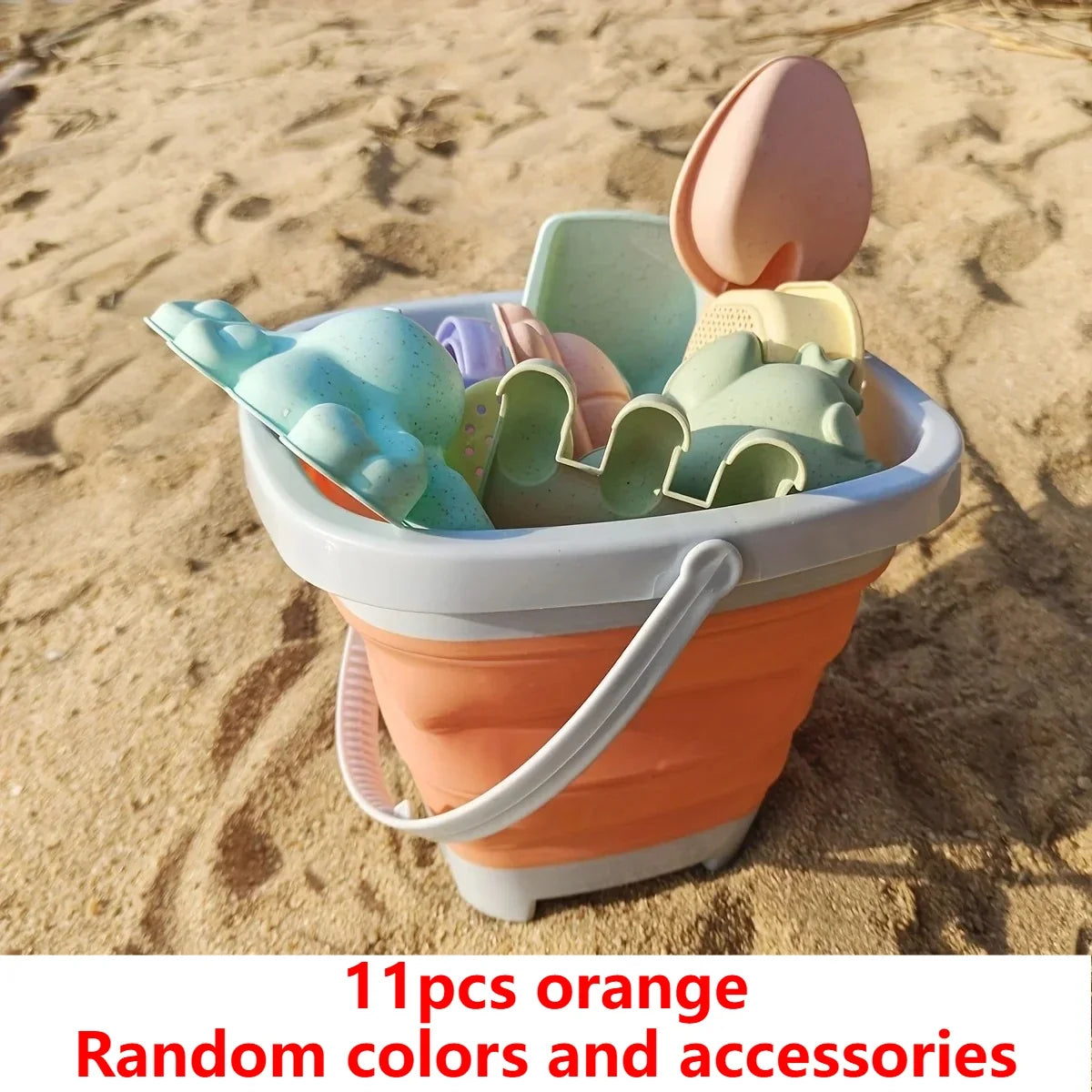 Kids Beach Sand Toys Set – Bucket, Shovel & Molds for Toddlers