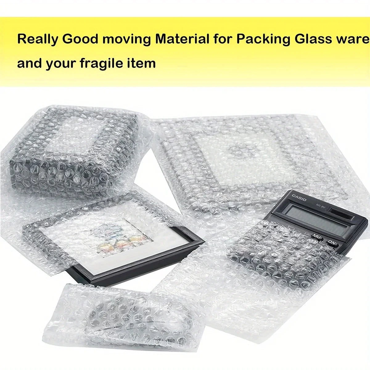100 Pcs Bubble Foam Bags – Cushioning for Fragile Items