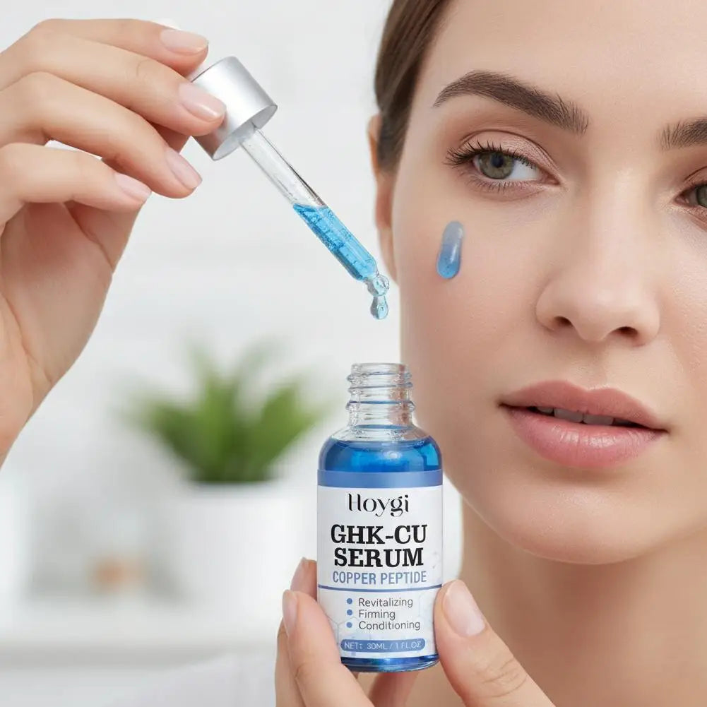GHK-Cu Copper Peptide Facial Serum 30ml – Firm & Brighten