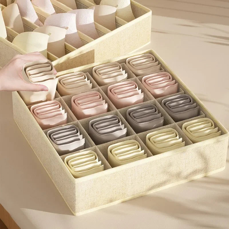 Sports Bra Underwear Organizer Storage Box Panties Socks Boxes