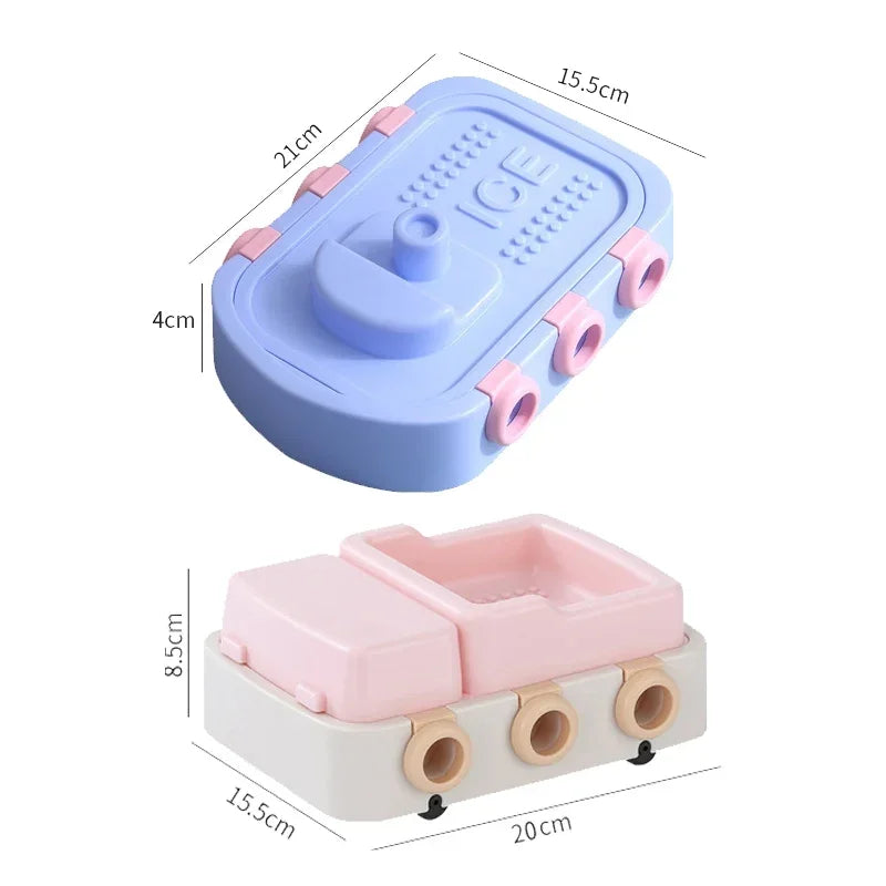 Kids Silicone Popsicle Mold – Cute Animal Boat Shape | BPA-Free