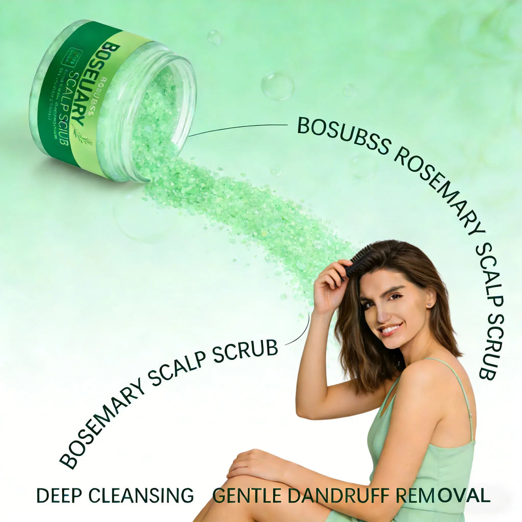 Rosemary Scalp Scrub – Natural Oil Control, All Hair Types