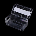 Transparent Single Grid Watch Box – Vintage Jewelry Storage Case