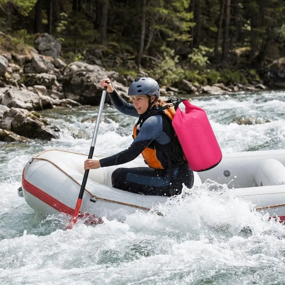 Waterproof Dry Bag 15/20L – Foldable Roll-Top Drifting Bag