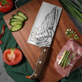 PLYS Forged High-Alloy Carbon Steel Chef's Slicing Knife