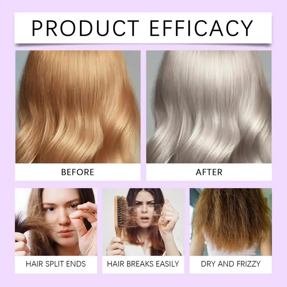 Purple Hair Mask – Toning Deep Conditioner for Blonde & Gray Hair
