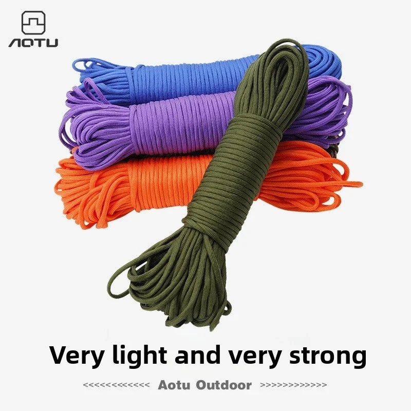 4mm 7-Core Paracord Rope 31m – 280 lb Braided Survival Cord