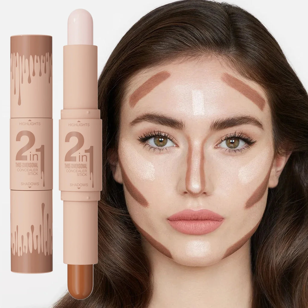 Hello Kiss Double-Ended Highlighter & Contour Stick