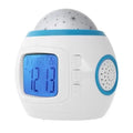 Kids Star Night Light Projector Alarm Clock with Music