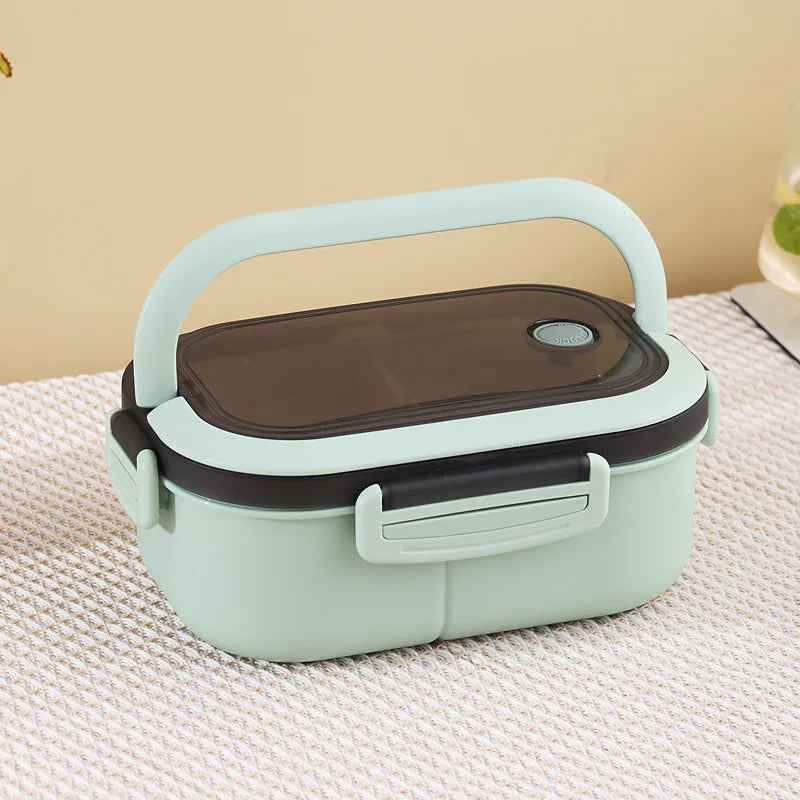 Double Layer 4-Compartment Bento Box 1000ml | Leak-Proof