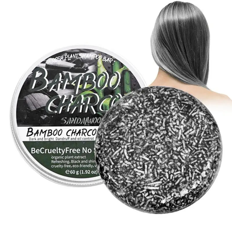 Hair Darkening Shampoo Bar – Natural Color Restoring Soap 60g