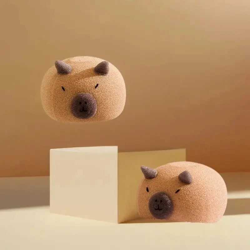 Capybara Bath Sponge – Soft Foaming Kids Body Scrubber