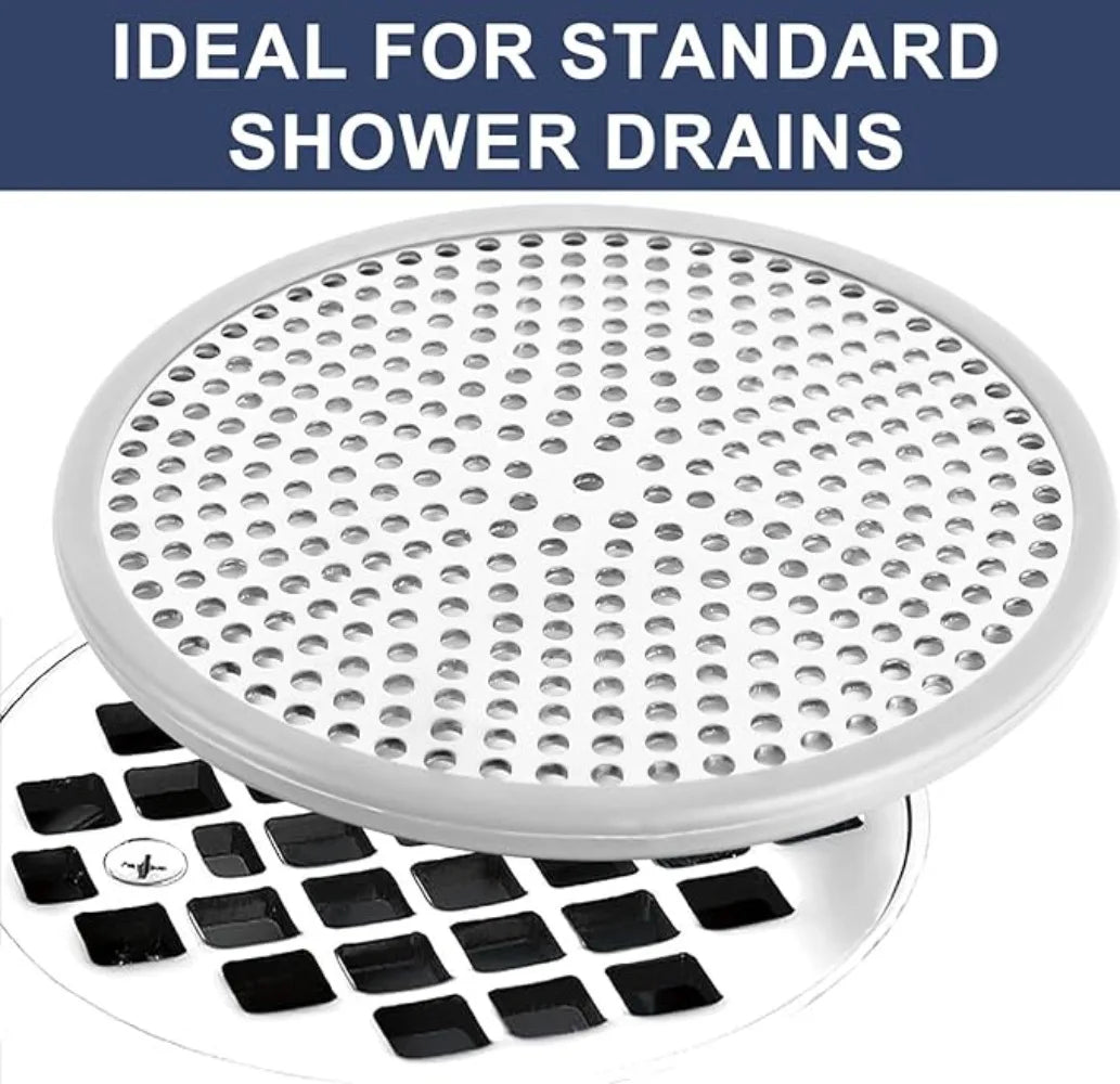 304 Stainless Steel Round Floor Drain Cover & Hair Catcher