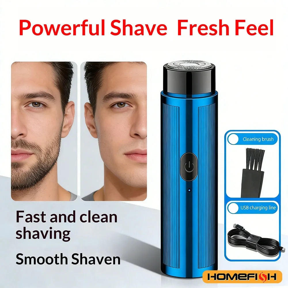 Portable Mini Electric Shaver Rechargeable Unisex Men Women