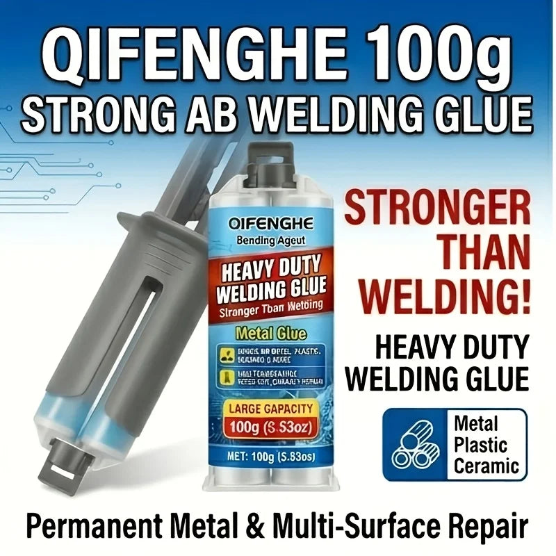 100g Heavy-Duty Welding Glue | High Temp Metal Repair Adhesive