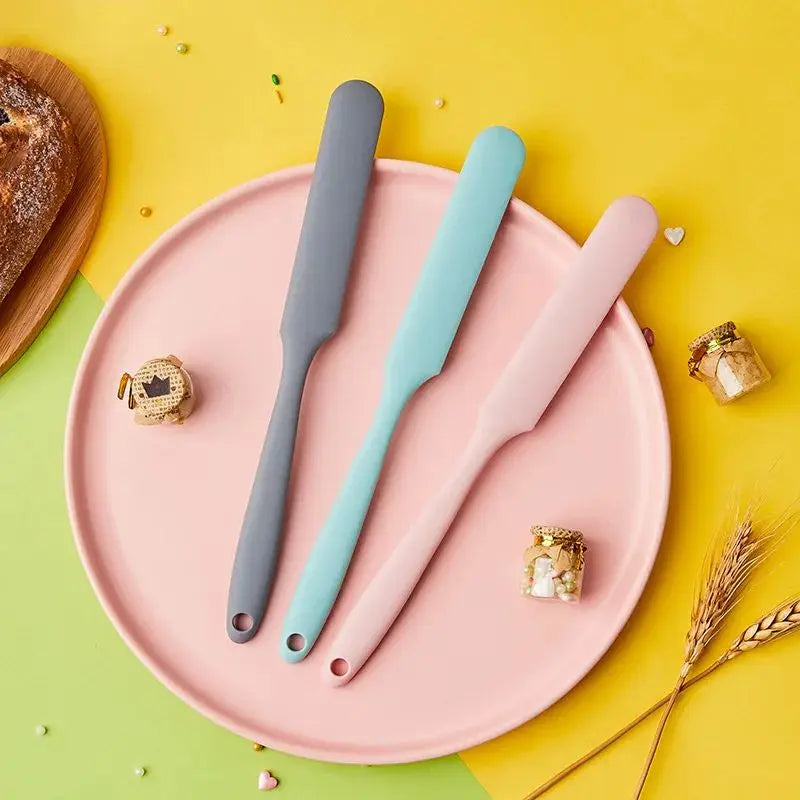 SHIBO Small Silicone Spatula – Baking, Cream & Jam Spreader